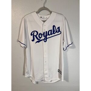 Majestic Kansas City Royals Whit Merrifield 15 Jersey Mens Medium Baseball